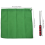 Telescopic Flagpole and 5PCS Horse Training Flag, Tour Guide Flag 5