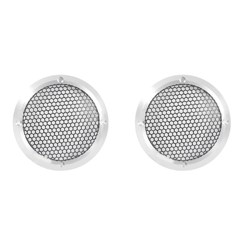 Car Tweeter Speaker Grill Cover,3.5Inch, For Audio Enhancement Silver 4714141527024