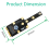 Mini PCI-E to M.2 M Key Adapter Mini PCIExpress to NVME SSD Converter 4