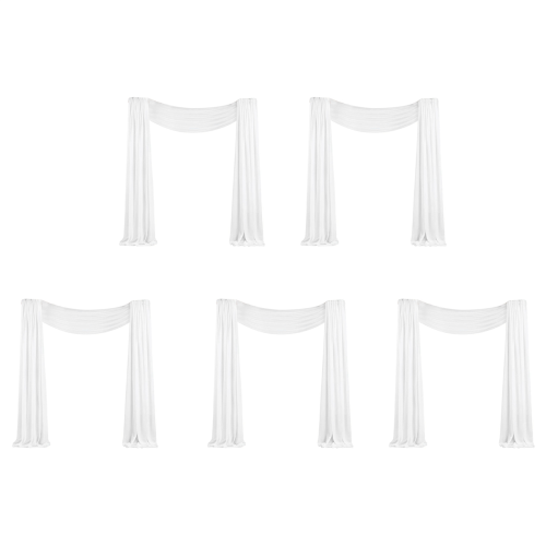 Tecido para drapeado de arco de casamento 29,5 polegadas x 19,6 pés para cerimônia de casamento