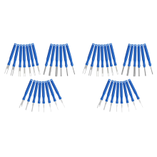 21Pcs Car Terminal Removal Tool Kit Cable Plug Remove Puller, Blue