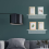 Acrylic Floating Shelf Small Storage Rack Wall-Mounted Transparent 4