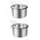 Χυτήριο σοκολάτας (ανοξείδωτο ατσάλι 304) 400ml βούτυρο διπλού βρασμού 1