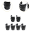 6PC Billiard Pool Table Pockets Table Accessories Space Saving Sturdy 5