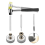 120 sets 15 mm metalen drukknopenset 5