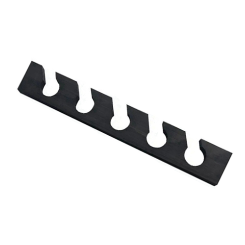 Huthalter aus Holz mit Ablagefläche Schwarz 1