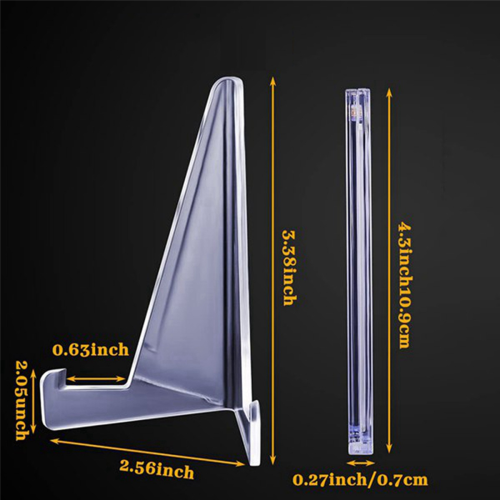 35PT-360PT Card Sleeves Display Holder Acrylic Stands Small Rack 1