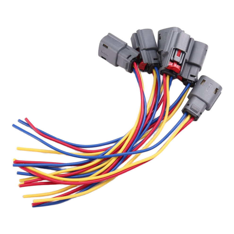 6Pcs Ignition Coil Connector Plug Pigtail Harness For Light 4714141542522