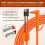 Solar to DC 8mm Charge Extension Cable 10FT,12AWG+14AWG Solar Cable 4