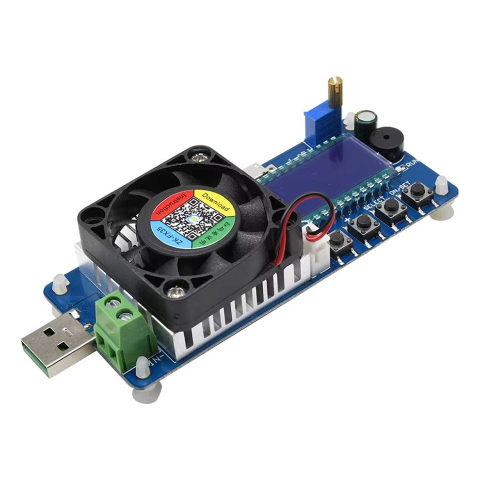 Battery Capacity Tester Fx35 5A 35W Electronic Load Tester 4714141540290