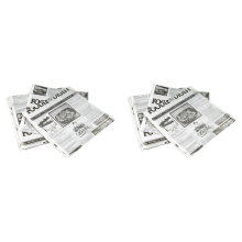 100 peças de papel manteiga, papel para pão, forro para bandeja de cachorro-quente