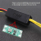 Cabo de 8 pinos para CPU de placa-mãe para disco rígido Cabo de 12 V para disco rígido SATA 5