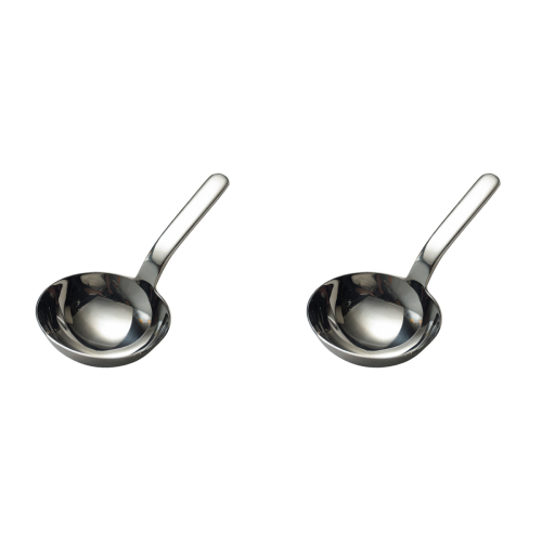 Stainless Steel Thickened Deep Soup Ladle Short Handle