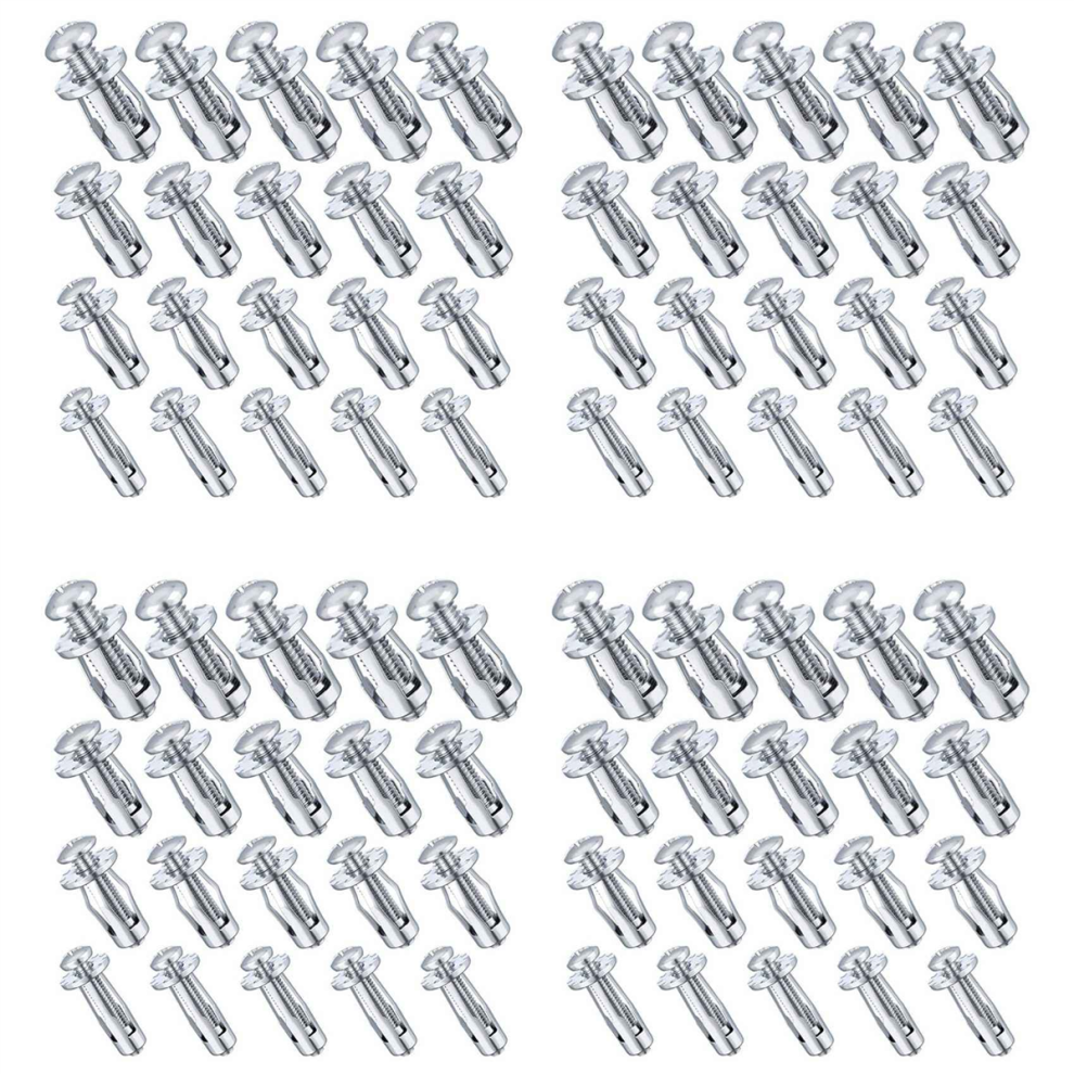 20 Stuks M4 M5 M6 M8-Moeren Voor Het Bevestigen Van Het Plaatframe Van De Containertag-image