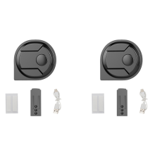 Lampe LED anti-poussière pour aspirateur, grise