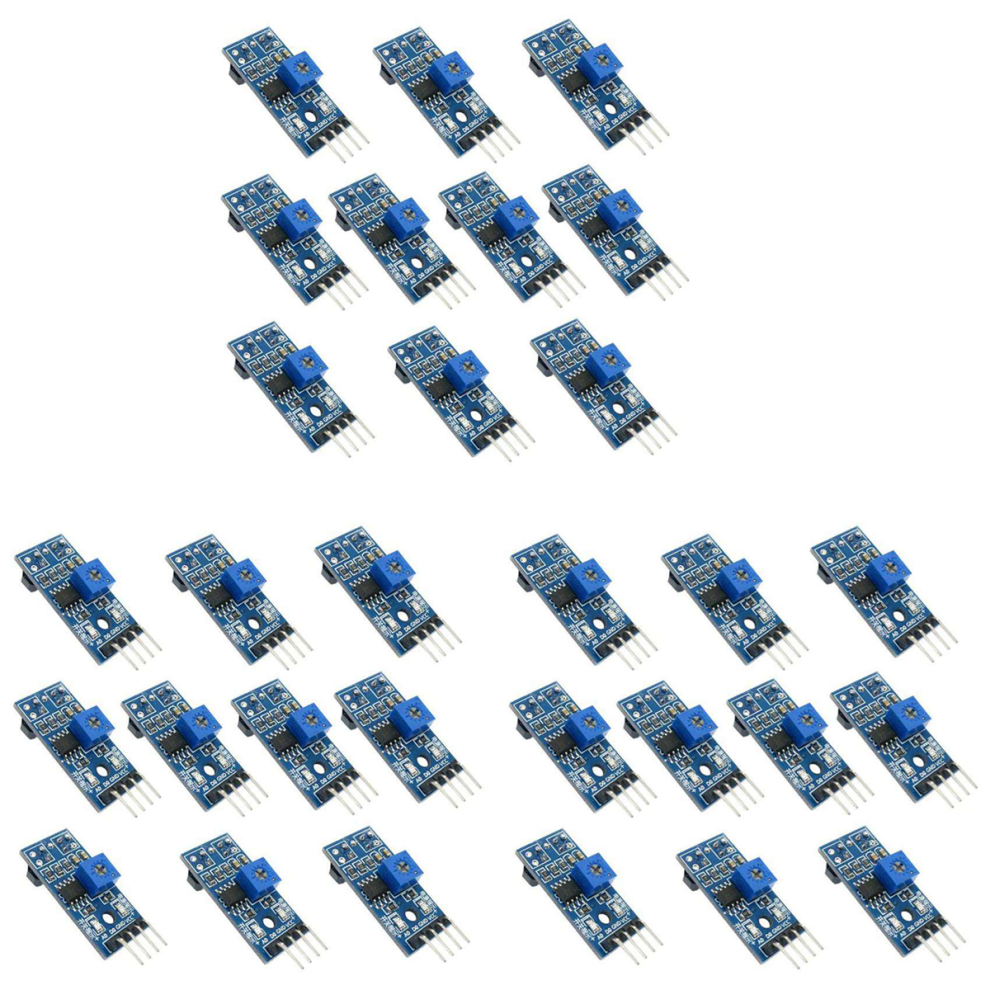 10Pcs Tcrt5000 Infrared Reflective Sensor Module Ir Barrier Line 4714141540047