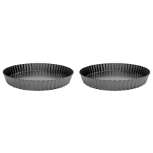 Stampi per quiche antiaderenti, teglia per pizza, teglia per torta, teglia da forno da 9 pollici