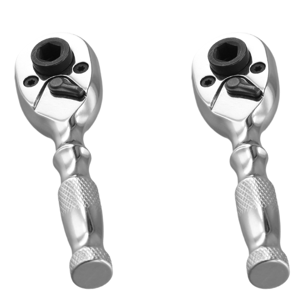 Mini Dual End Handle Ratchet Handle Drive Finger Ratchet Wrench 4714141540160