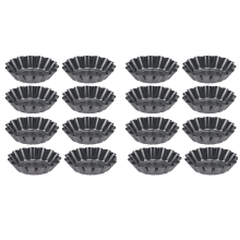 Forma para torta, quiche, torta, pudim, forma para muffin, pizza, bolo, 8 peças