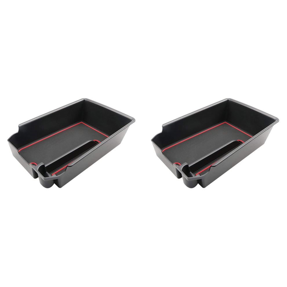 For X3 G01 X4 G02 18-21 Armrest Storage Box Tray With Rubber Mat 4712801404333