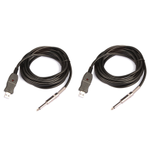 3 metrin kitara-tietokone-USB-tallennuskaapeli, johtosovitin, 6,5 mm