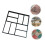 Concrete Plaster Shape 8 Grid Plastic Stepping Stone Lawn Stone for Garden 2