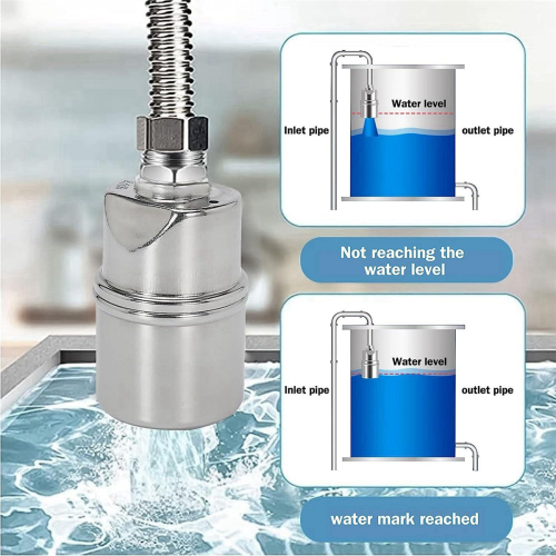 Automatisches Wasserstandsregelventil, gerade 1