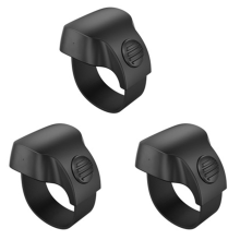 MiNi Bluetooth 5.1 Phone Selfie Shutter Remote Control Ring(Black)