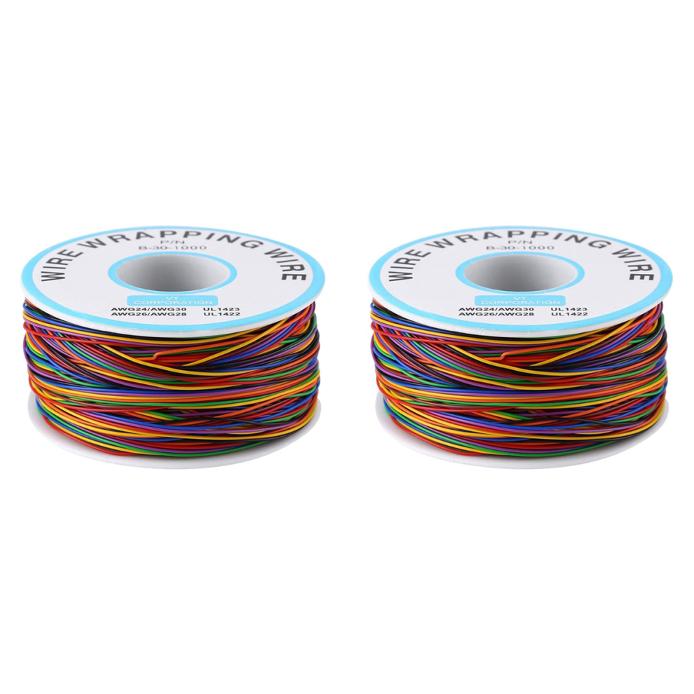 Tin Plated Copper Wire,8-Wire P B-30-1000 250M 30Awg Tinned Copper 4712801405637
