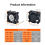 3D Printer Hotend Cooling Fan Mini Cooling Fan for P1S P1P 4