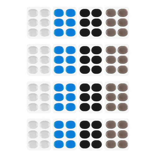24 stuks siliconen drumdemperpads, zachte drumdempergelpads