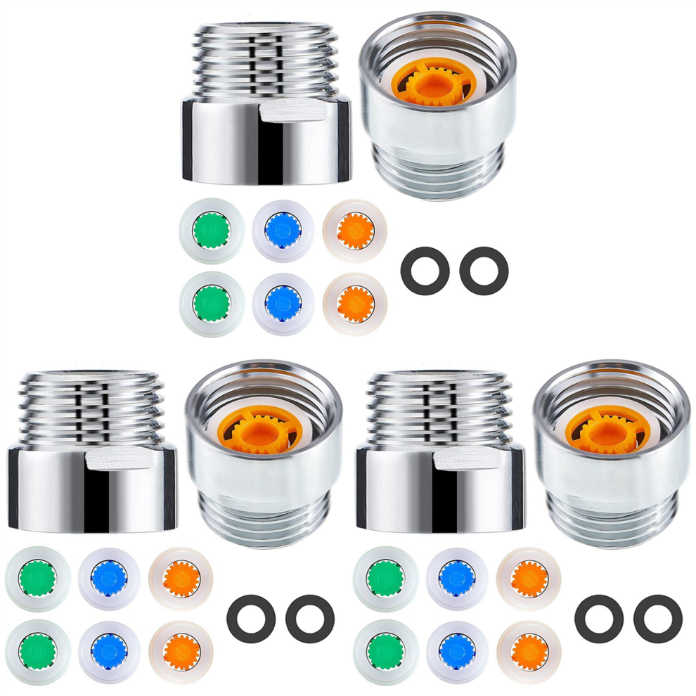 8 Pieces Of Shower Flow Reducer Limiter Set, Water Restrictor 4712801406740