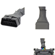 1X Male and 2X Female Extension Cable Adapter (1FT/30CM) (1Pack)