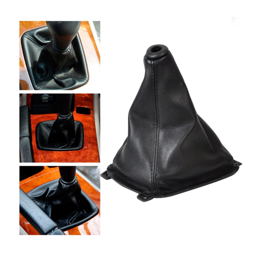 Car PU Leather Gear Boot Gaiter Cover for 1998- 2006 1