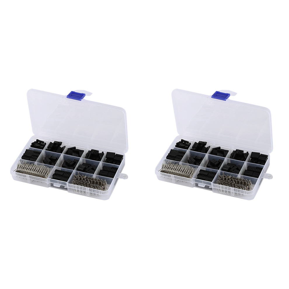 620Pcs Connector 2.54Mm, Cable Jumper Header Housing Kit 4712801408577