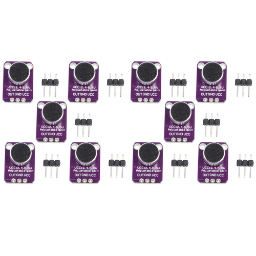 5Pcs -MAX4466 Electret Microphone Amplifier MAX4466 Module