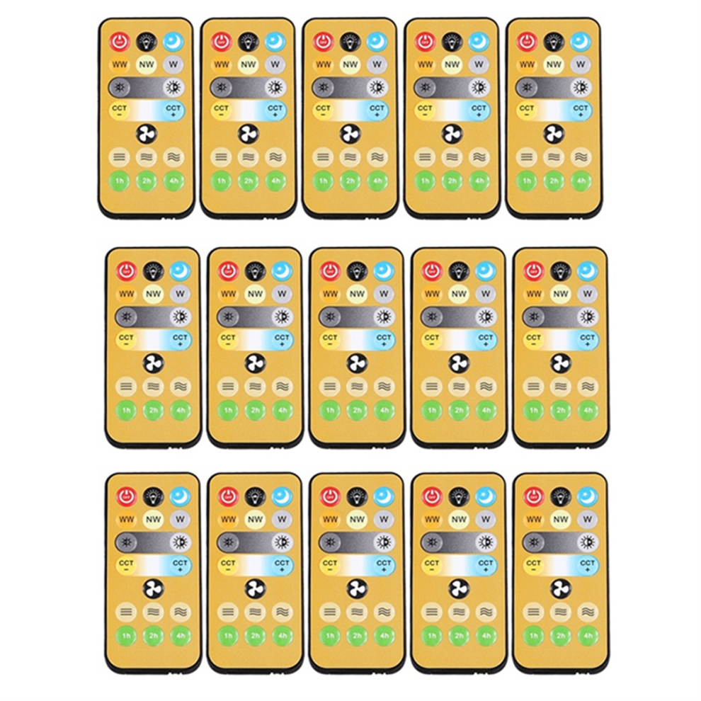 15Pcs Wireless Switches 3-Speed Timing Remote Control 4712801407358