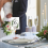 20 peças - Suporte para cartão de lugar de 3,35 polegadas, suporte para números de mesa para casamento C 4