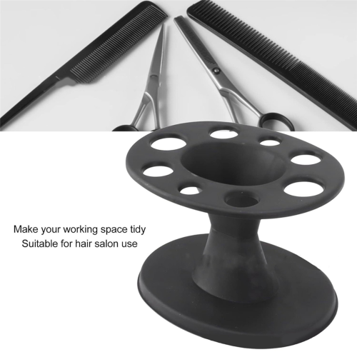 Runder Haarbürsten-Kammhalter-Display-Rack-Ständer für Haarstylingbürsten 2