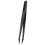 10 pinzette antistatiche con punta in plastica nera, lunghezza 12 cm 6
