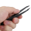 10 pinzette antistatiche con punta in plastica nera, lunghezza 12 cm 7