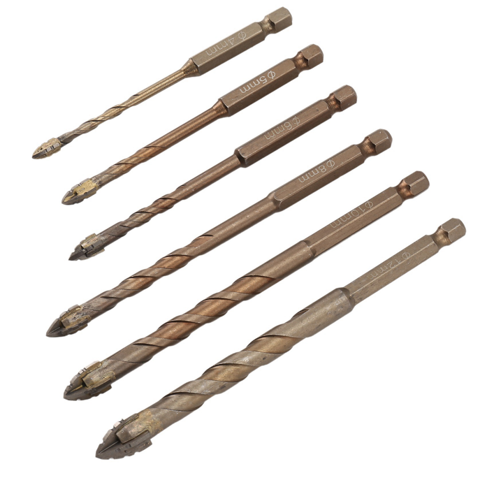 Four-Flute Sawtooth Eccentric Drill Bit, 4712801411775