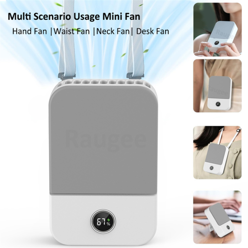 Portable Bladeless Neck Fan - Rechargeable USB Mini Fan 2