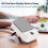 Portable Bladeless Neck Fan - Rechargeable USB Mini Fan 4