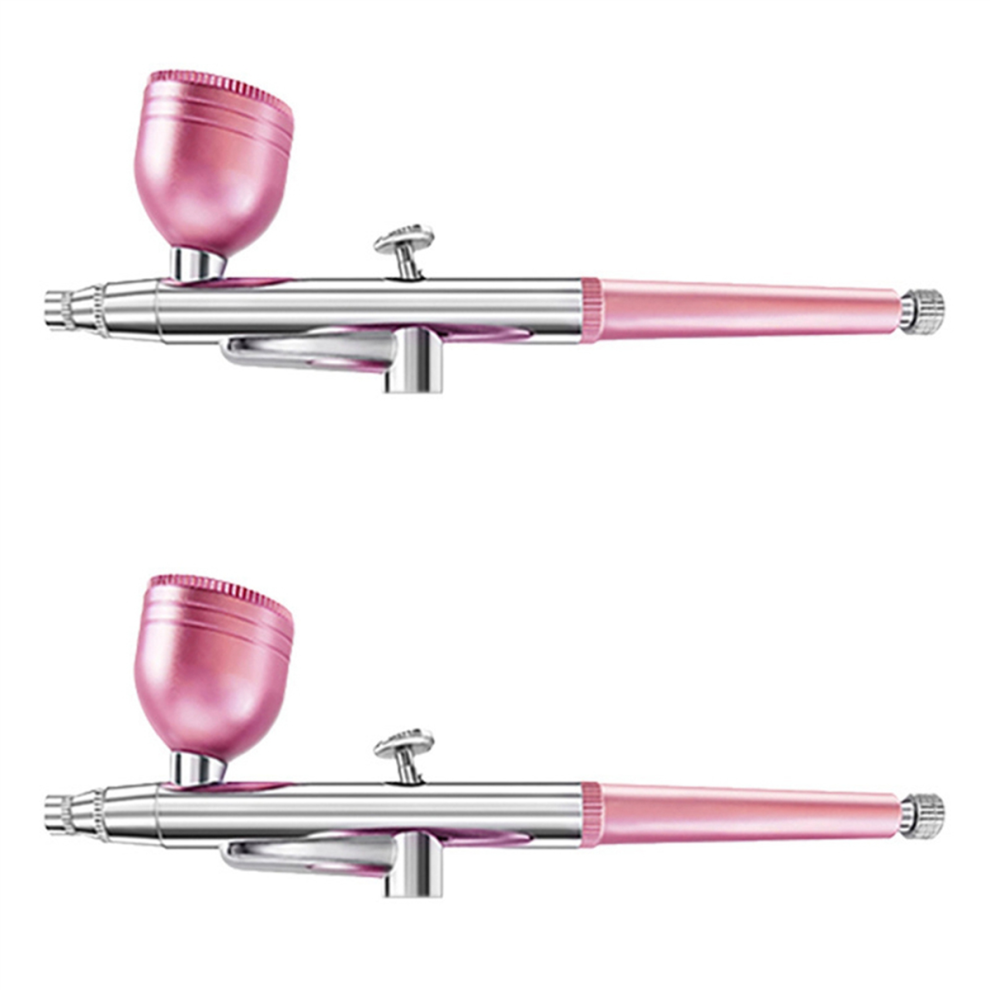 Single Action Airbrush 0.3Mm Nozzles Airbrush Pen- Pink 4712801412369