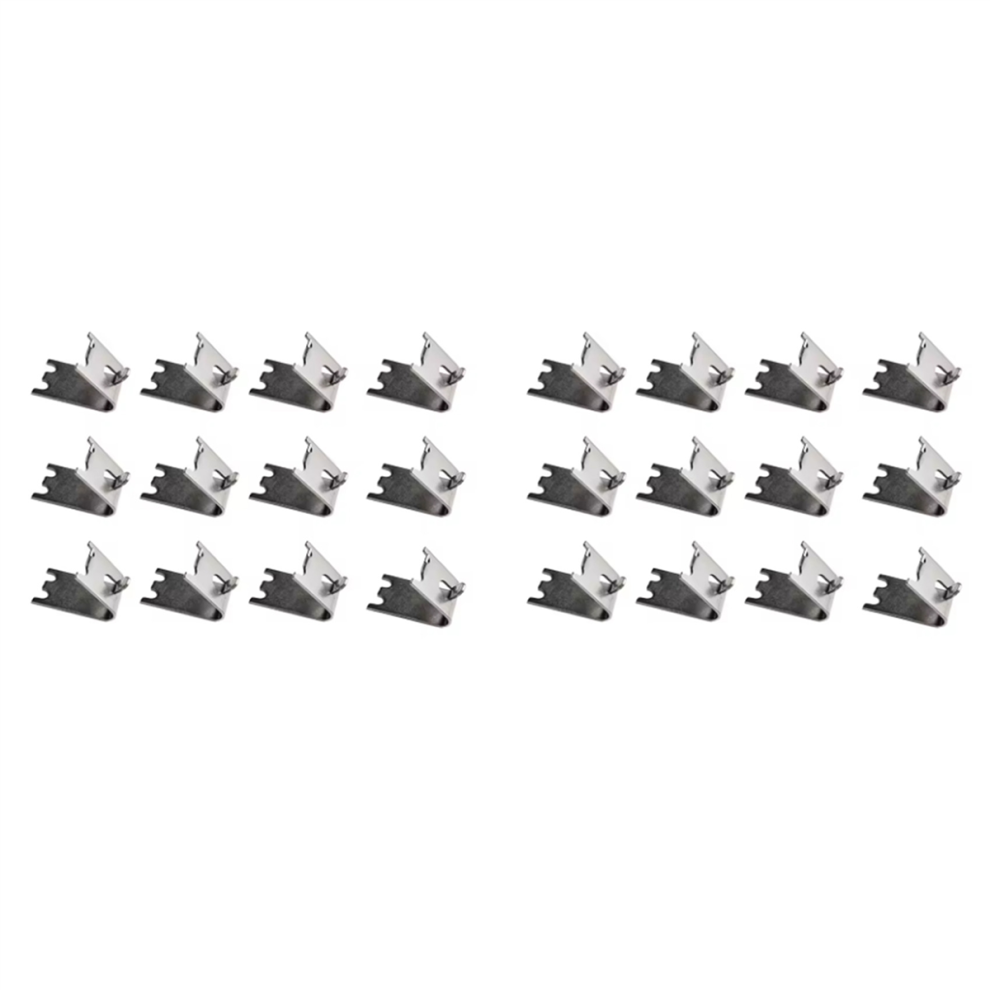 12Pcs Commercial Freezer Shelf Clips Shelf Support Clamp 4712801412437