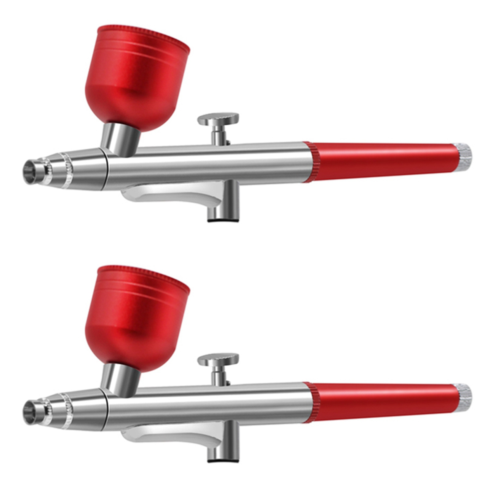 Single Action Airbrush 0.3Mm Nozzles Airbrush Pen- Red 4712801413366
