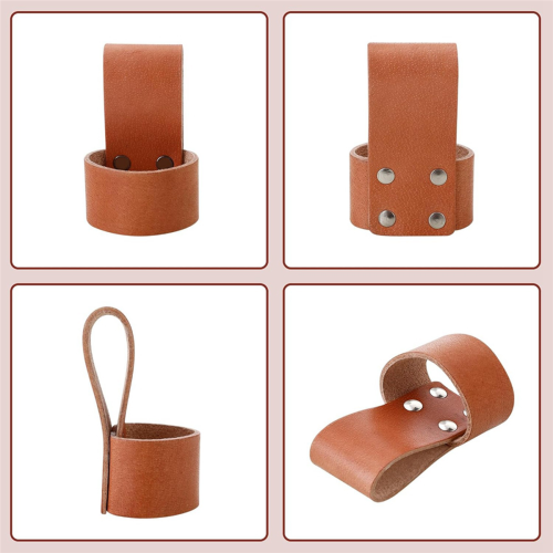 Multi-Tool Hammer Stand, Small Hammer Ax Holder Leather Case 2