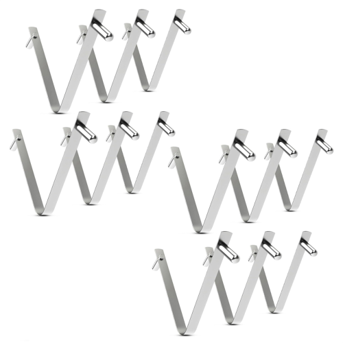 12Pcs Pool Pole Clips-Universal Butterfly Pool Clip
