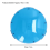 Underwater Pool Light Lens Cover Universal Lamp Aquarium Light Blue 4